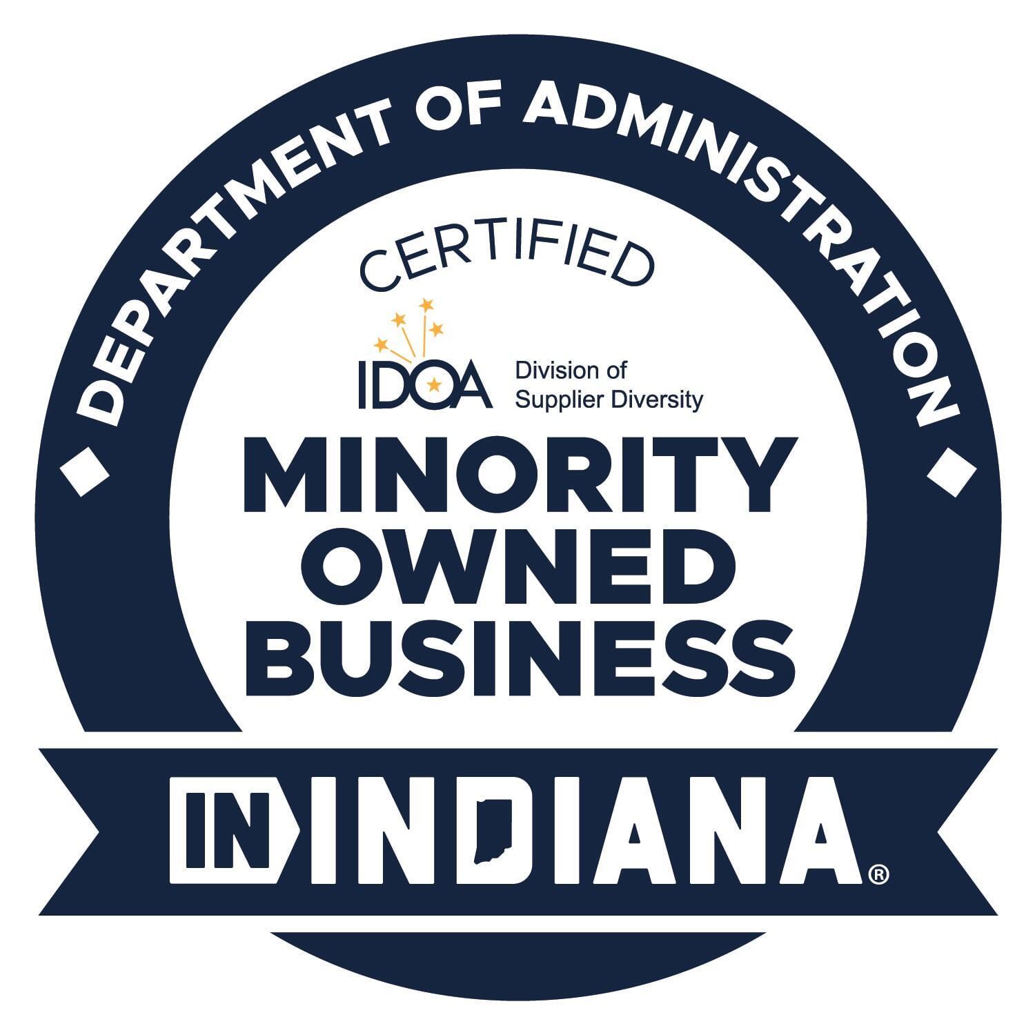 Certified Indiana Minority Owned Business